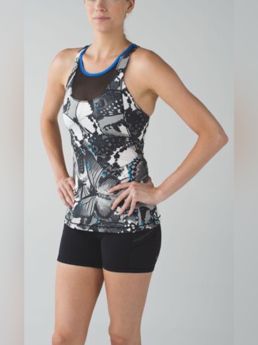 Lululemon mesh with me women’s activewear tank top size 6